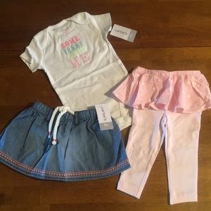Carter’s Some Bunny Loves Me outfit and sk…